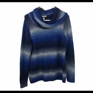 White stag women’s‎ blue white Sweater call Nick L